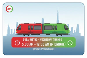 What Are the Dubai Metro Timings Today?