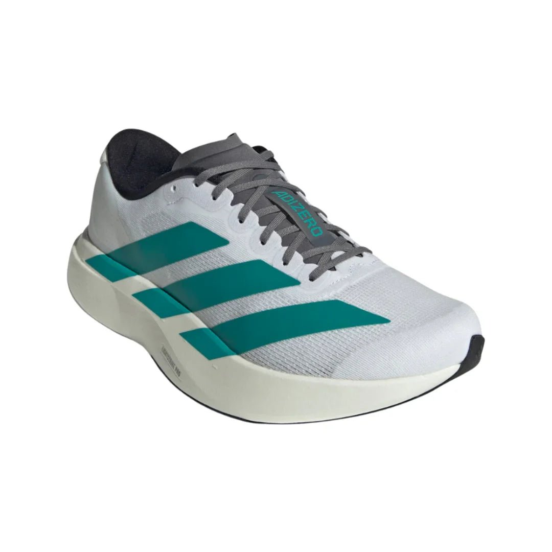 Adidas AdiZero EVO SL "Cloud White/Pure Teal" - Luxury Dubai