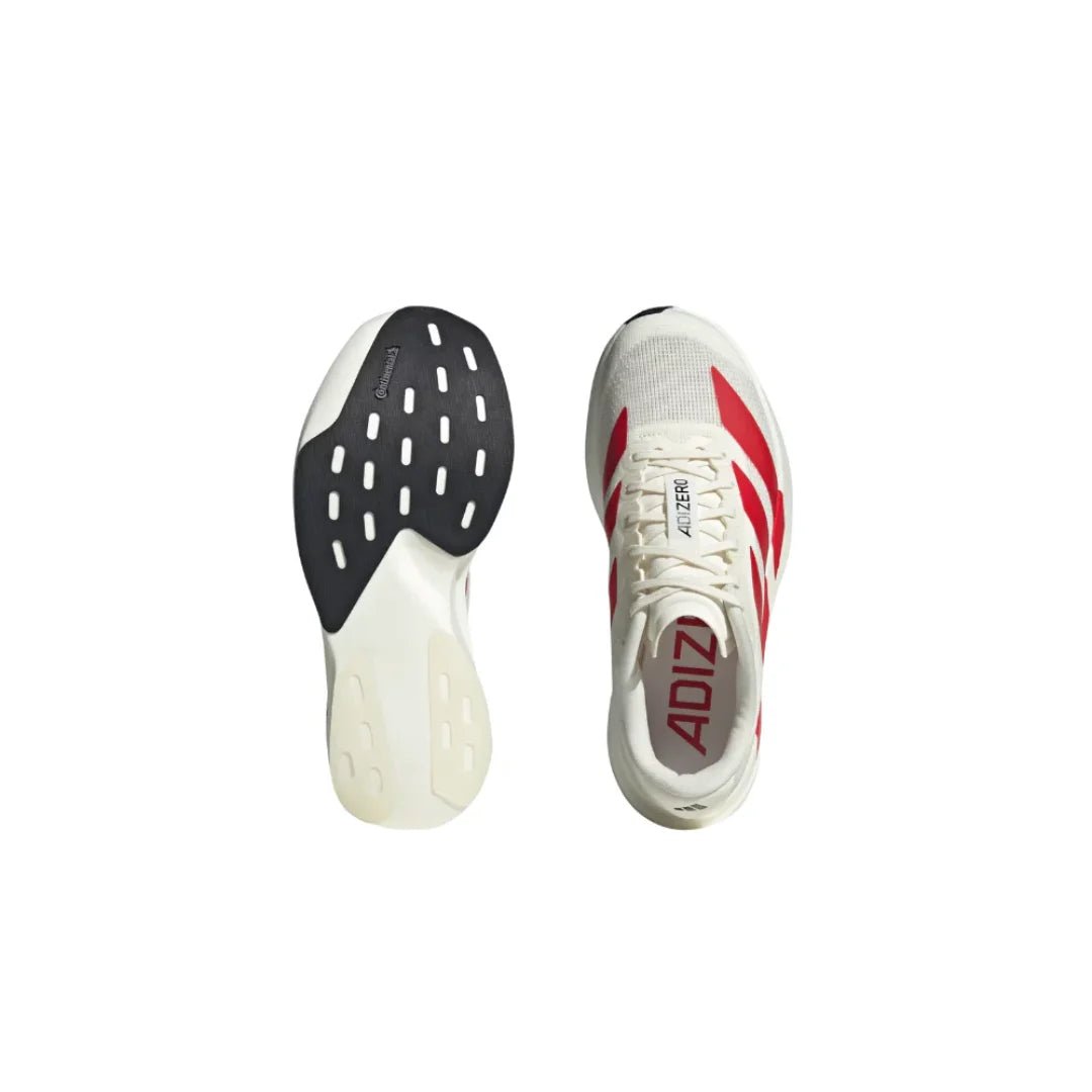 Adidas AdiZero EVO SL "Off White / Better Scarlet / Core Black" - Luxury Dubai