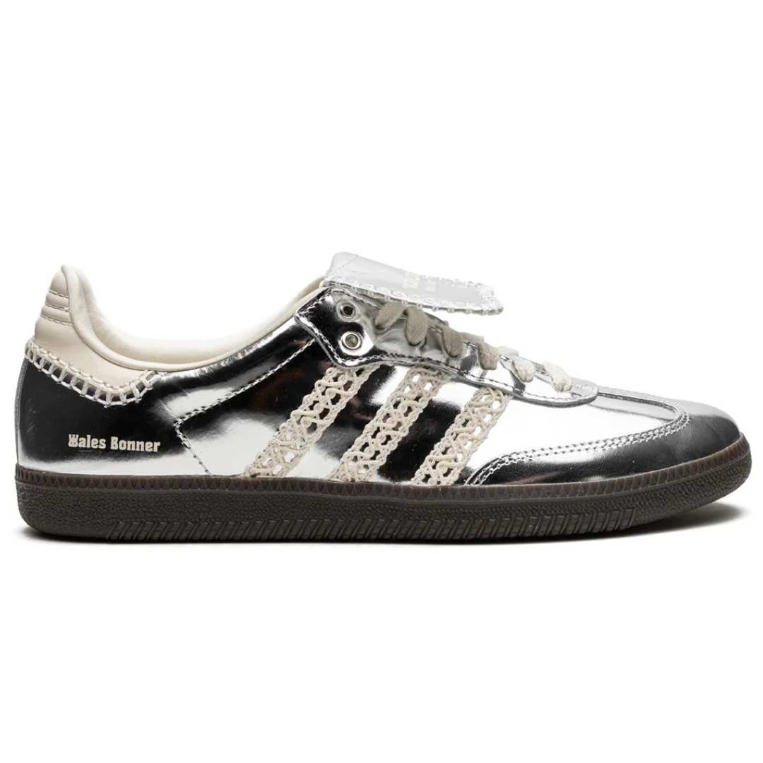 New Adidas Samba Wales Bonner Silver - Luxury Dubai