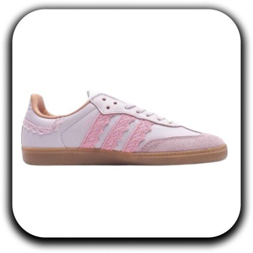 New Adidas Samba Crochet Pink Shoes - Luxury Dubai