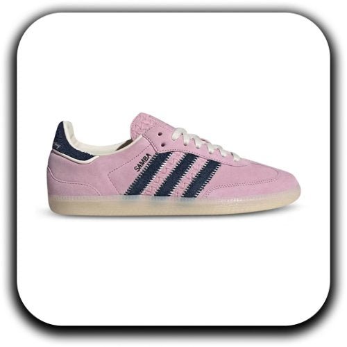 New Adidas Samba OG Notitle Pink Sneakers - Luxury Dubai