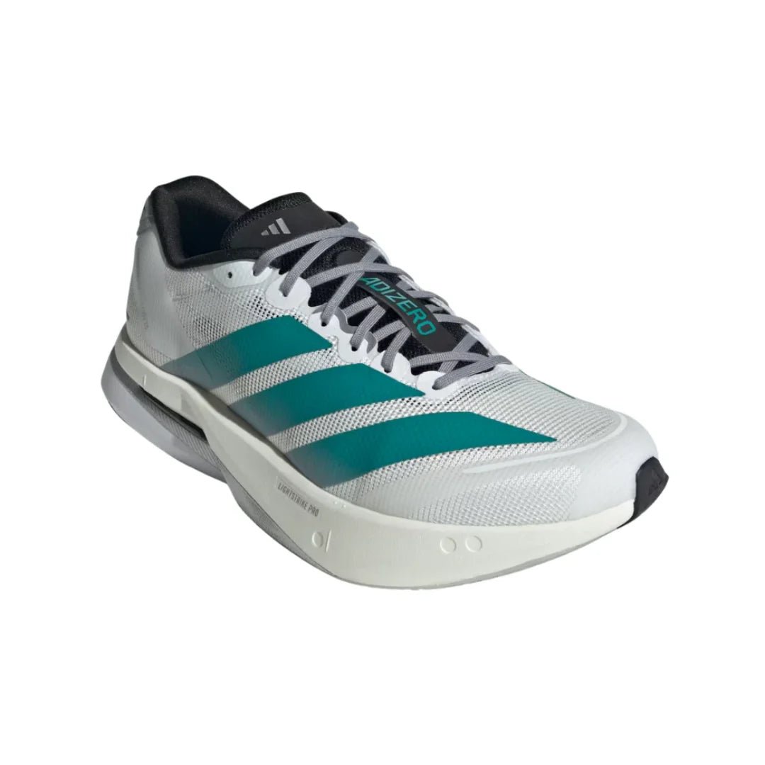 Adidas Adizero Boston 13 'White Pure Teal' - Luxury Dubai