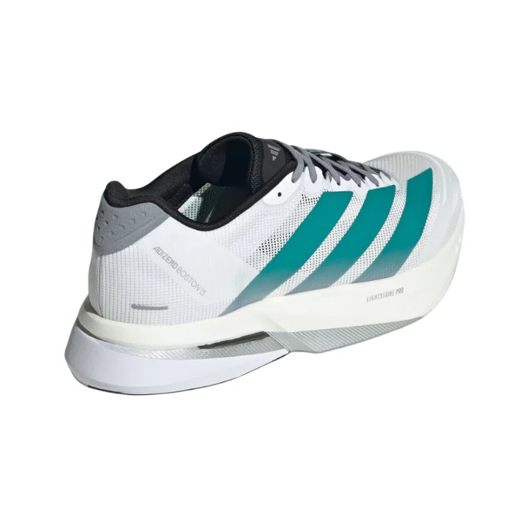 Adidas Adizero Boston 13 'White Pure Teal' - Luxury Dubai
