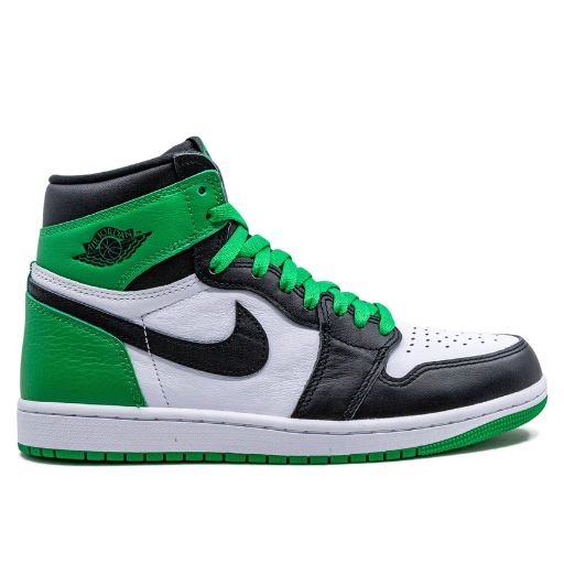 New Air Jordan 1 High Green Sneakers - Luxury Dubai