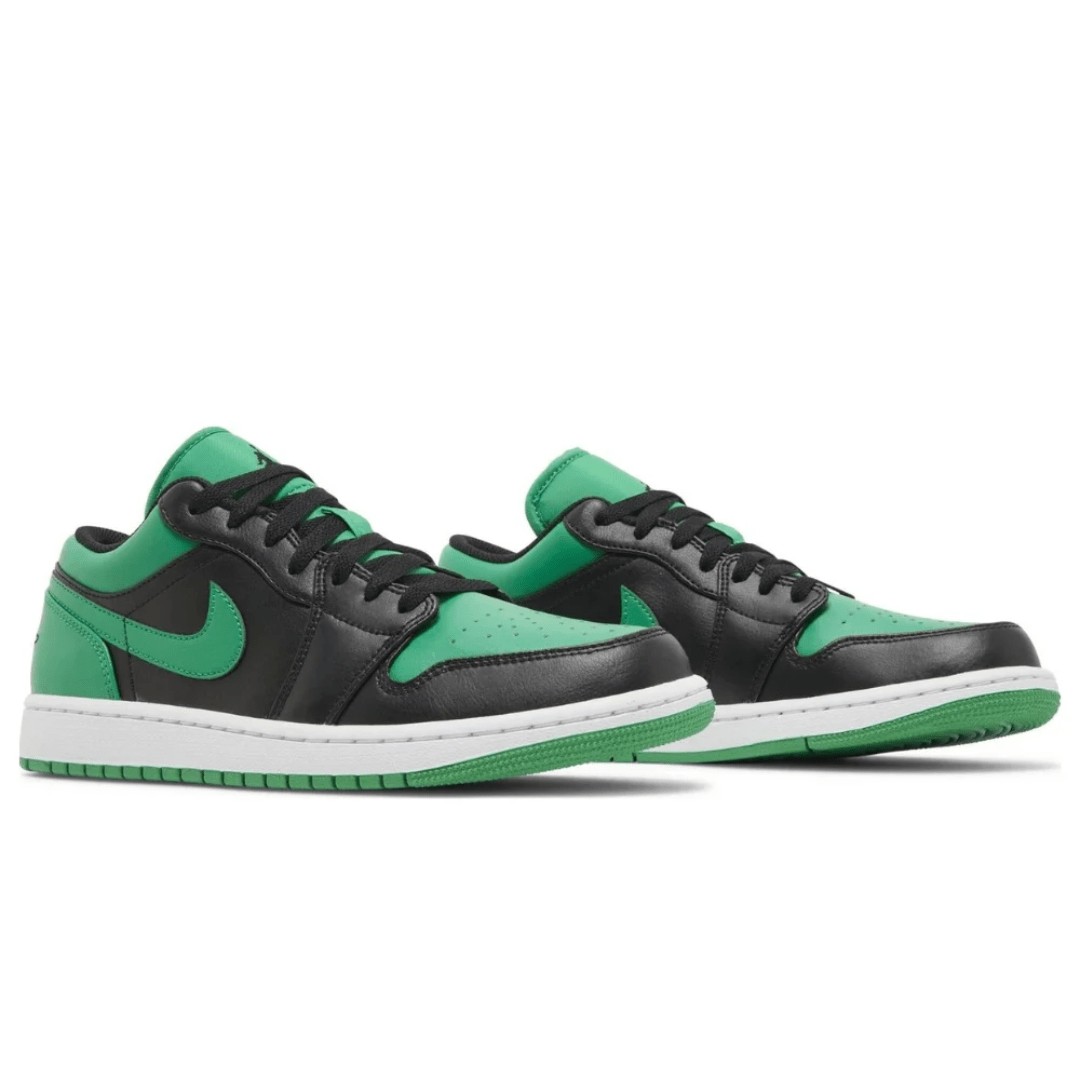 Air Jordan 1 Low 'Black Lucky Green' - Luxury Dubai