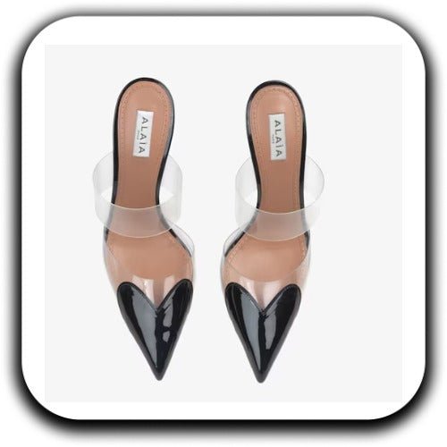 New Alaia Coeur Mules For Ladies - Luxury Dubai