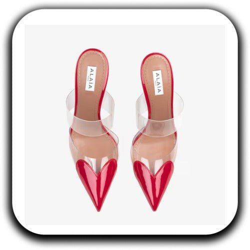 New Alaia Coeur Mules For Ladies - Luxury Dubai
