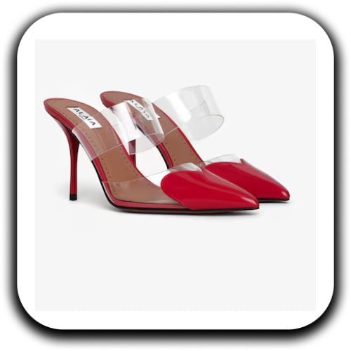 New Alaia Coeur Mules For Ladies - Luxury Dubai