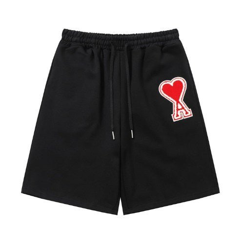 Buy AMI Paris embroidered-logo track shorts In Dubai - Luxury Dubai