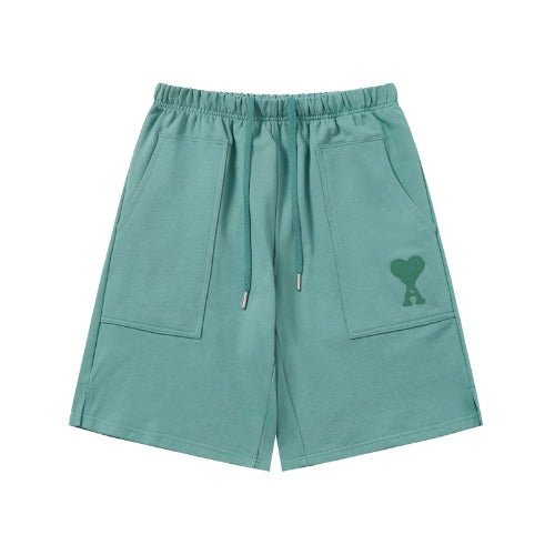 Buy AMI Paris embroidered-logo track shorts In Dubai - Luxury Dubai