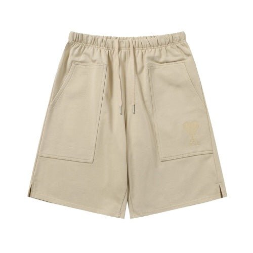 Buy AMI Paris embroidered-logo track shorts In Dubai - Luxury Dubai