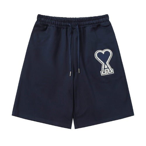 Buy AMI Paris embroidered-logo track shorts In Dubai - Luxury Dubai