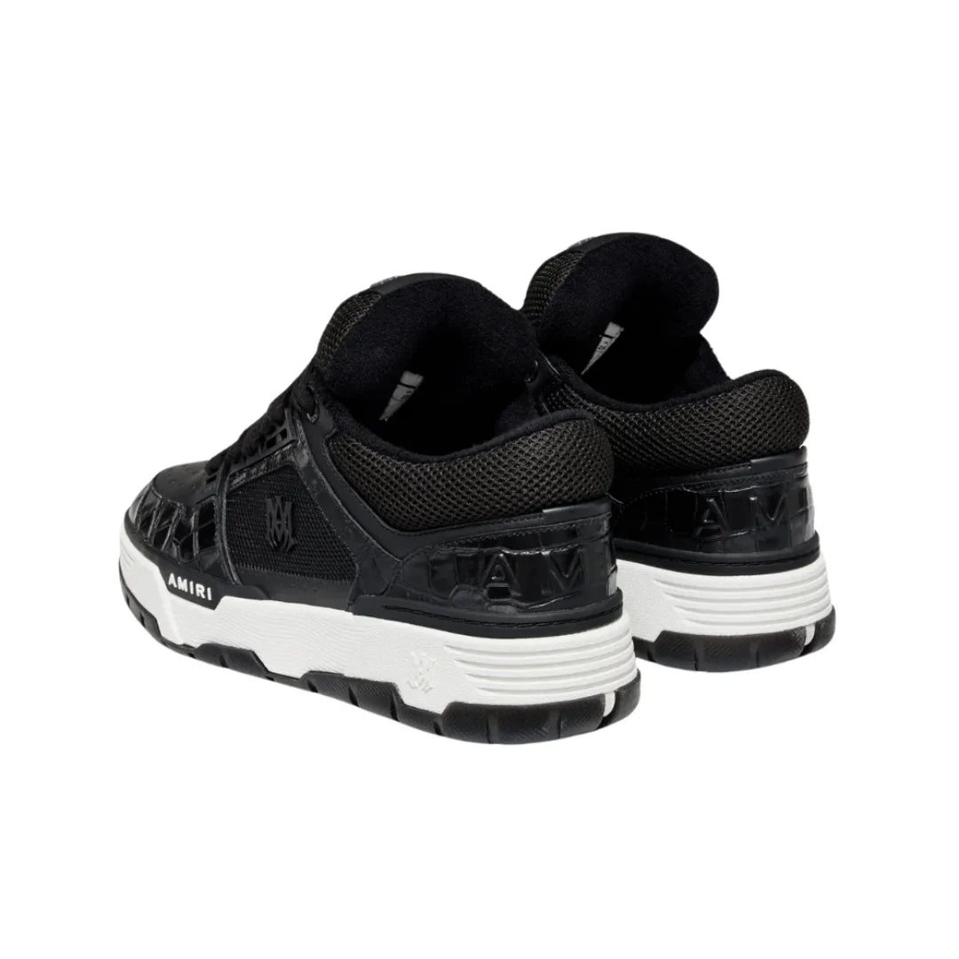 Amiri Croc Debossed Ma-1 "Black" - Luxury Dubai