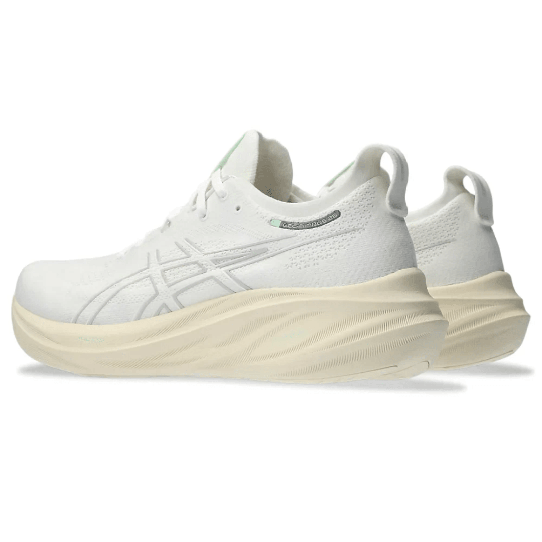 Asics Gel Nimbus 26 'White Off White' - Luxury Dubai