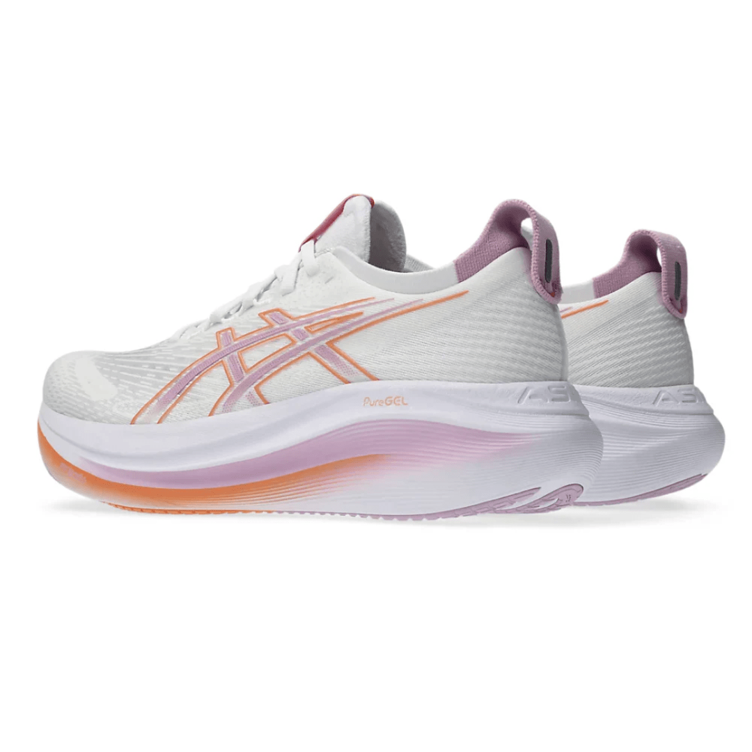Asics Gel Nimbus 27 'White/Light Ube' - Luxury Dubai
