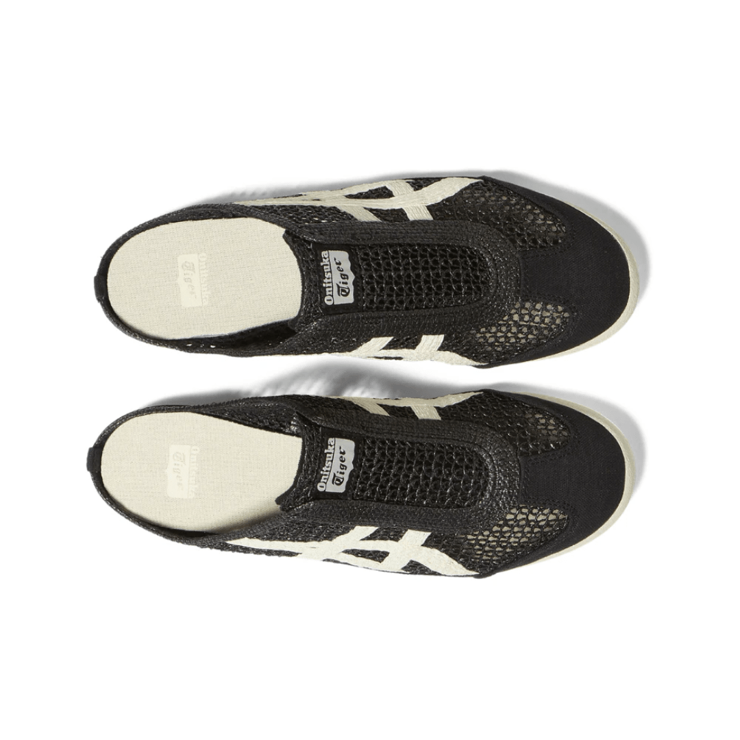 Asics Mexico 66 Sabot 'Black / Cream' - Luxury Dubai