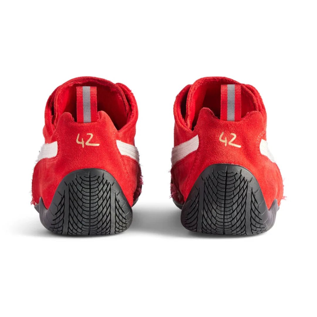 Balenciaga x Puma Speedcat Suede 'Red White' - Luxury Dubai