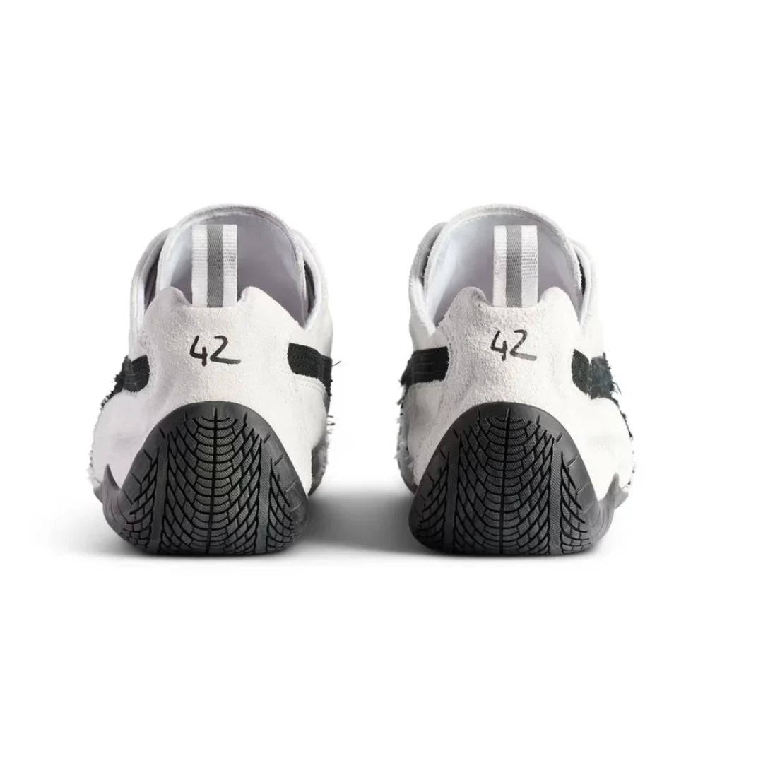 Balenciaga x Puma Speedcat Suede 'White Black' - Luxury Dubai