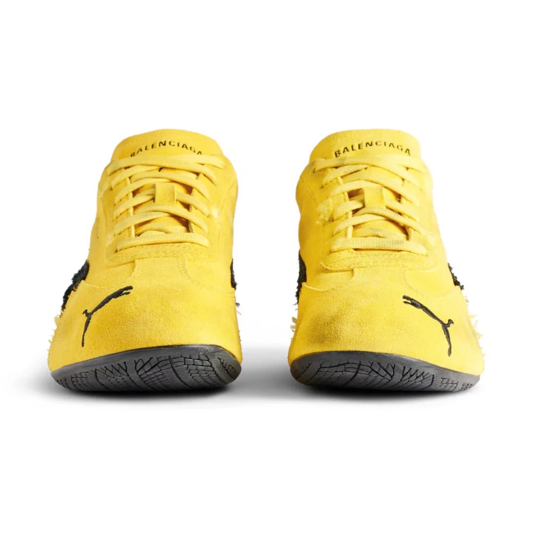 Balenciaga x Puma Speedcat Suede 'Yellow Black' - Luxury Dubai
