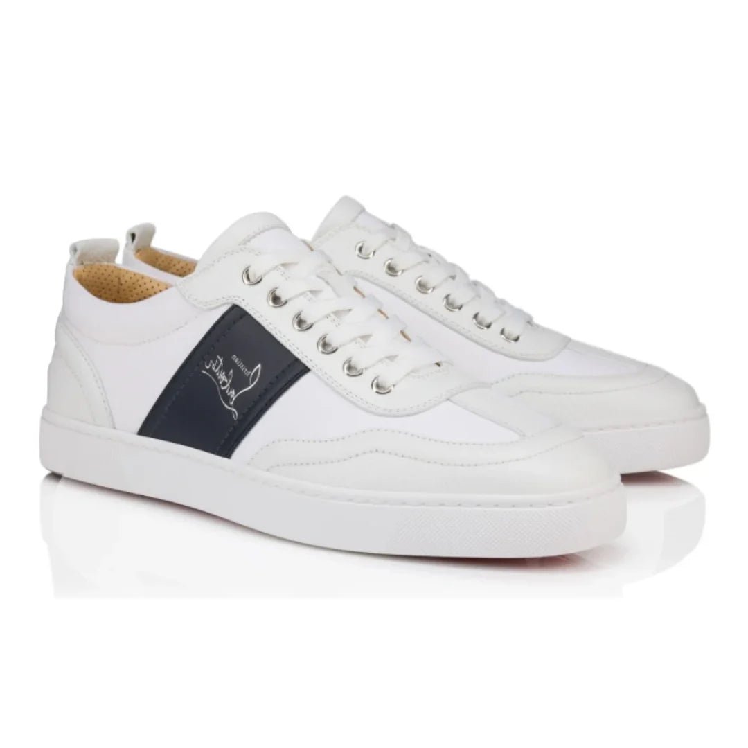 Christian Louboutin Retero Grained calf leather "Marine" - Luxury Dubai