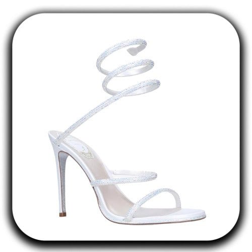 Buy RENE CAOVILLA Cleo High Heel Sandals - Luxury Dubai