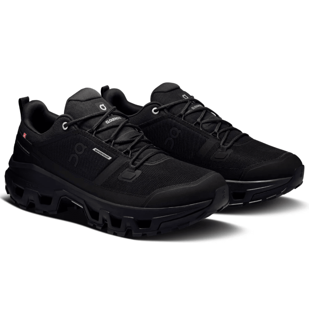 On Cloudrock Low Waterproof 'Black' - Luxury Dubai