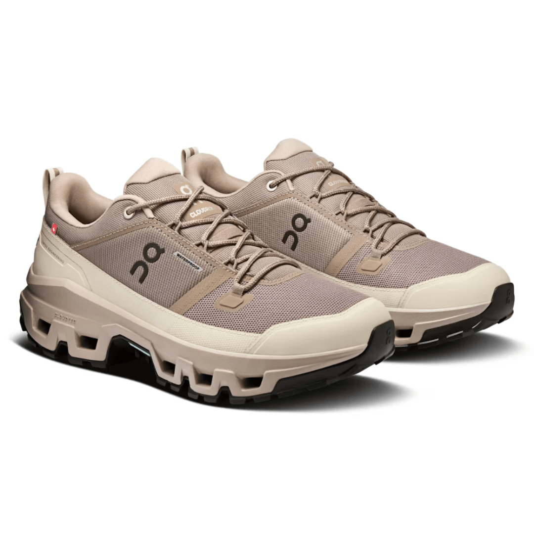 On Cloudrock Low Waterproof 'Cinder Fog' - Luxury Dubai