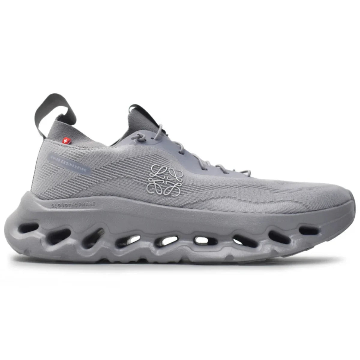 Loewe x On Running Cloudtilt Grey side profile