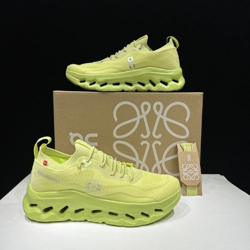 Buy On Running x Loewe Cloudtilt Lime Green Sneakers - Luxury Dubai