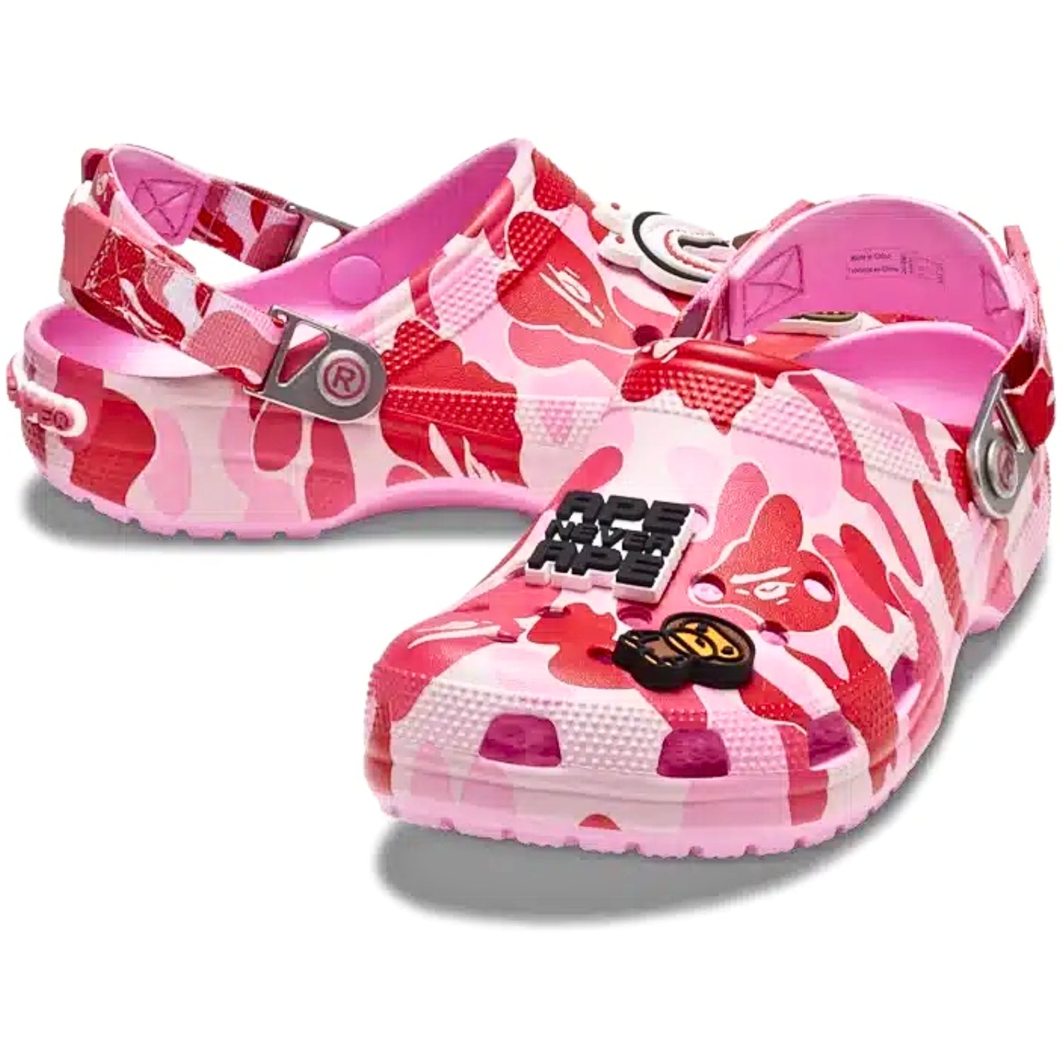 Buy Crocs x BAPE Classic Clog Camo Pink - Luxury Dubai