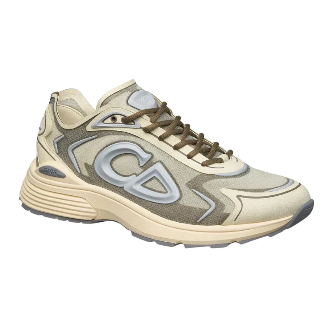Dior B30 Countdown Tech Sneaker "Beige and Brown" - Luxury Dubai