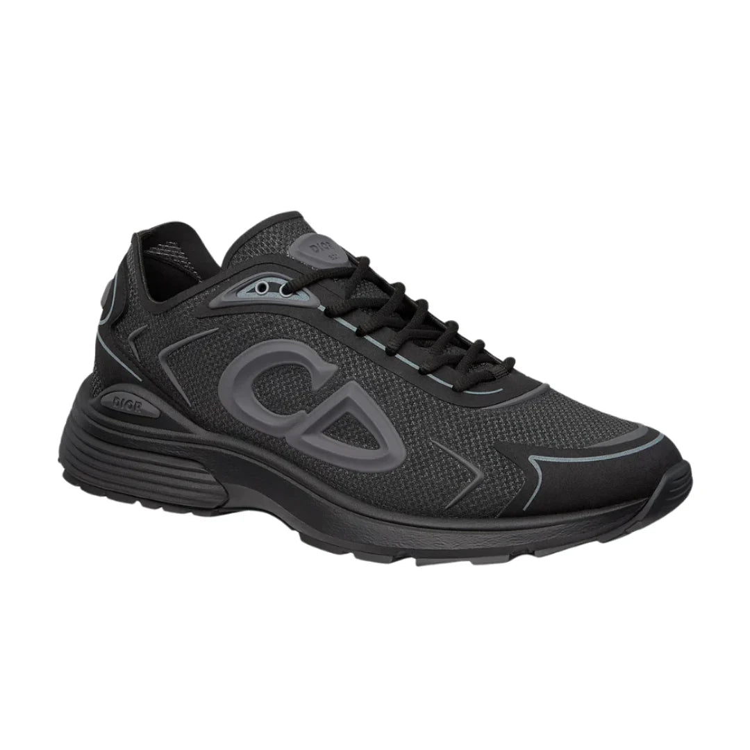 Dior B30 Countdown Tech Sneaker "Black Semi" - Luxury Dubai