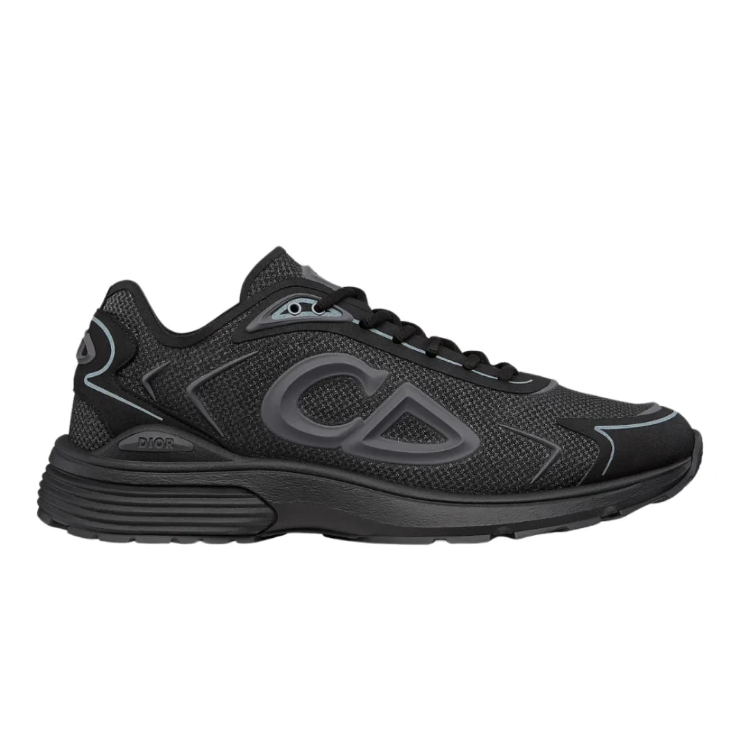 Dior B30 Countdown Tech Sneaker "Black Semi" - Luxury Dubai