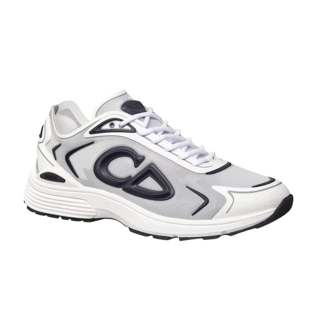 Dior B30 Countdown Tech Sneaker "White and Gray" - Luxury Dubai