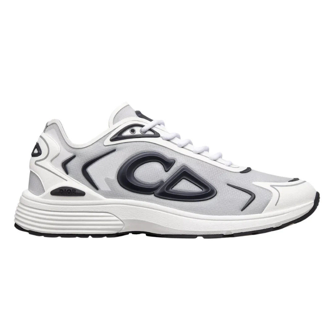 Dior B30 Countdown Tech Sneaker "White and Gray" - Luxury Dubai
