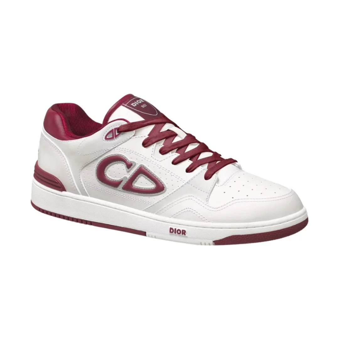 Dior B57 Dribble Low-Top Sneaker "White Red " - Luxury Dubai