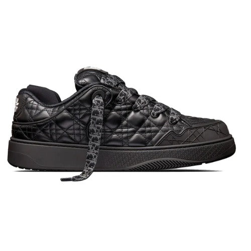 New Dior B9S Skater ERL Black Quilted Cannage Calfskin Shoe - Luxury Dubai