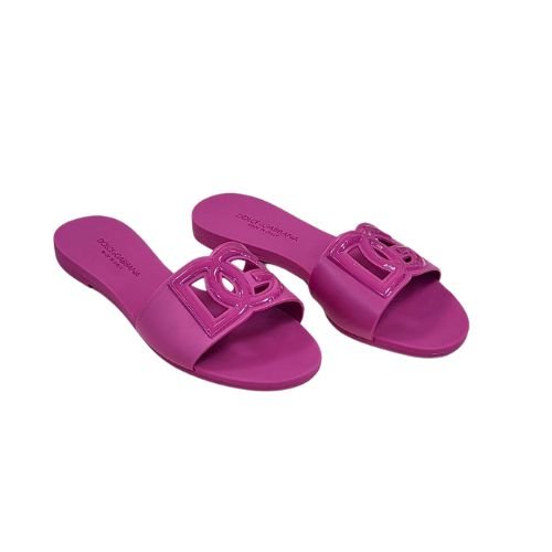 New Dolce And Gabbana Ladies Flat Sandals - Luxury Dubai