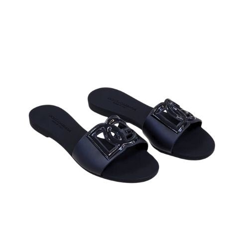 New Dolce And Gabbana Ladies Flat Sandals - Luxury Dubai