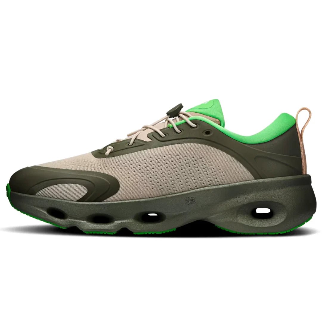 Loewe x On Running Cloudsolo "Khaki Green | Sand" - Luxury Dubai