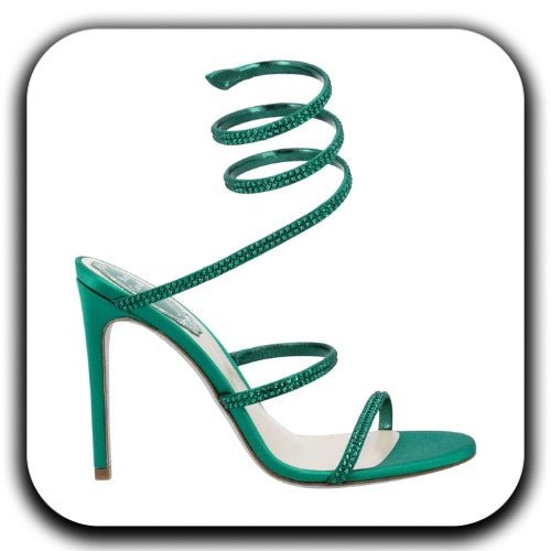 Buy RENE CAOVILLA Cleo High Heel Sandals - Luxury Dubai