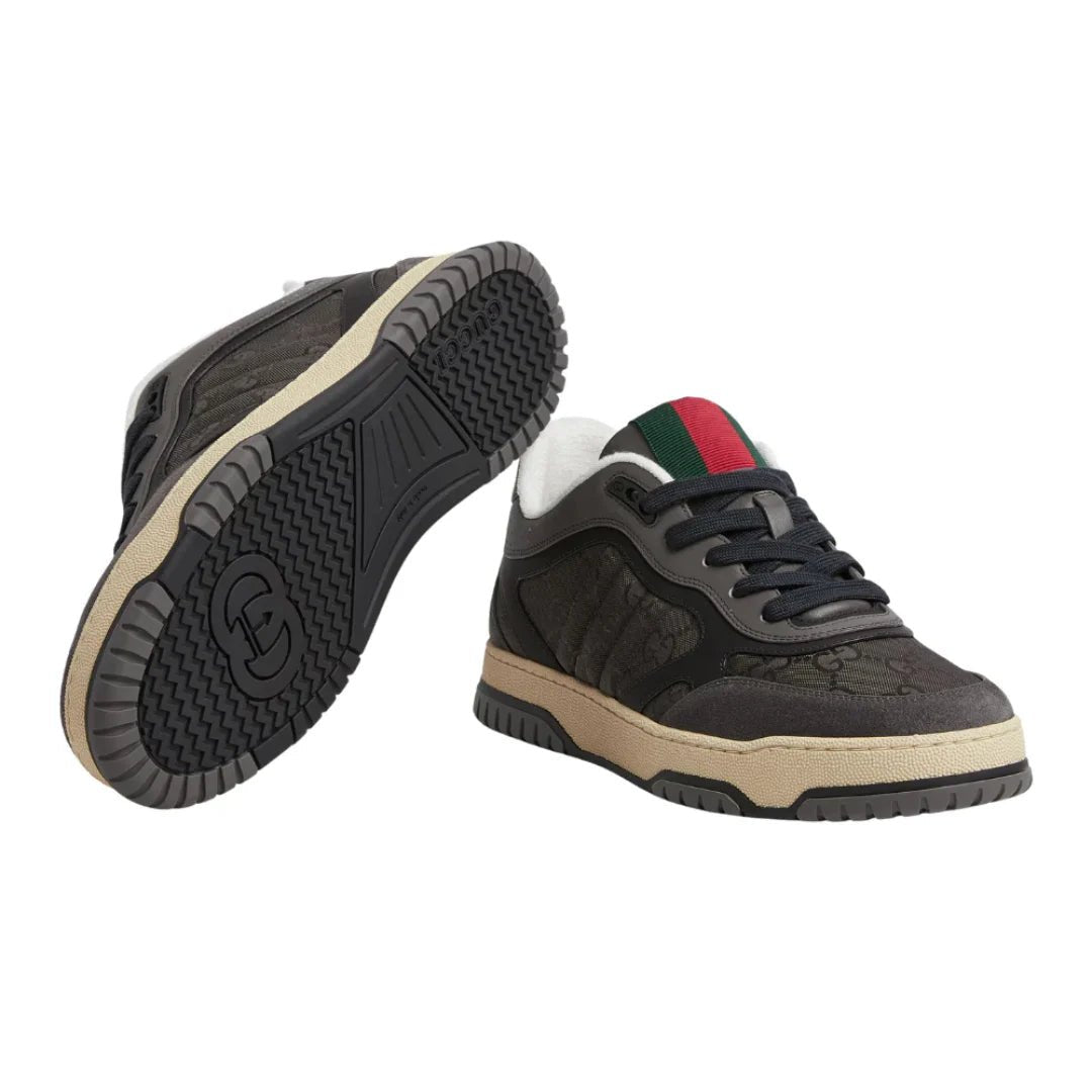 Gucci Re-Web Sneaker ‘Grey’ - Luxury Dubai