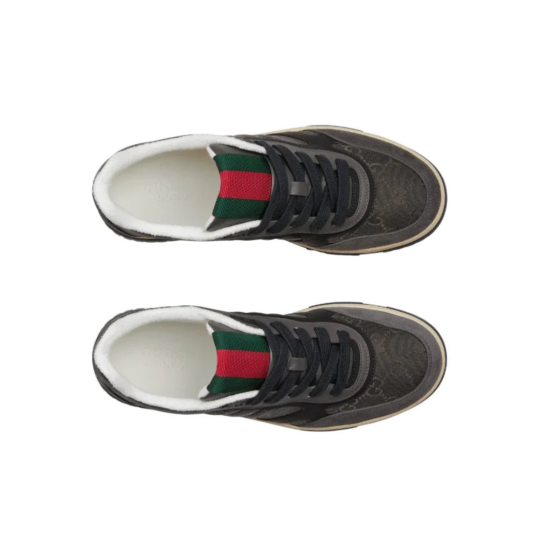Gucci Re-Web Sneaker ‘Grey’ - Luxury Dubai