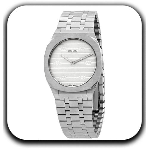 Buy Gucci Women Silver Dial Steel Watch - Luxury Dubai