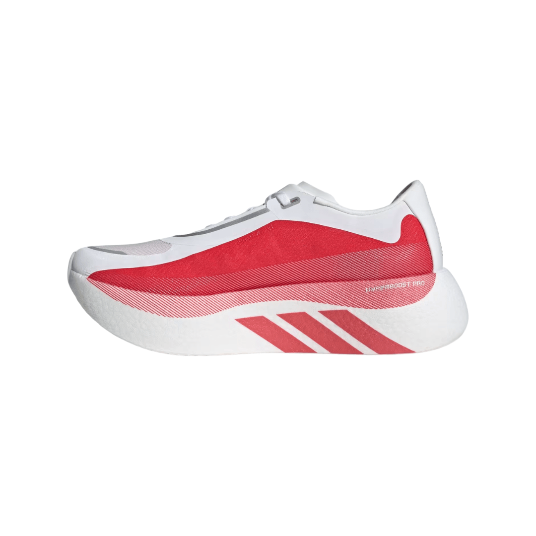 Side profile of Adidas Hyperboost Edge running shoes