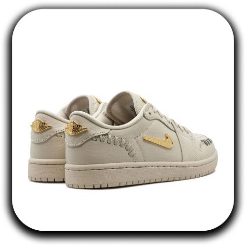 New Air Jordan 1 Low Light Brown Sneakers - Luxury Dubai