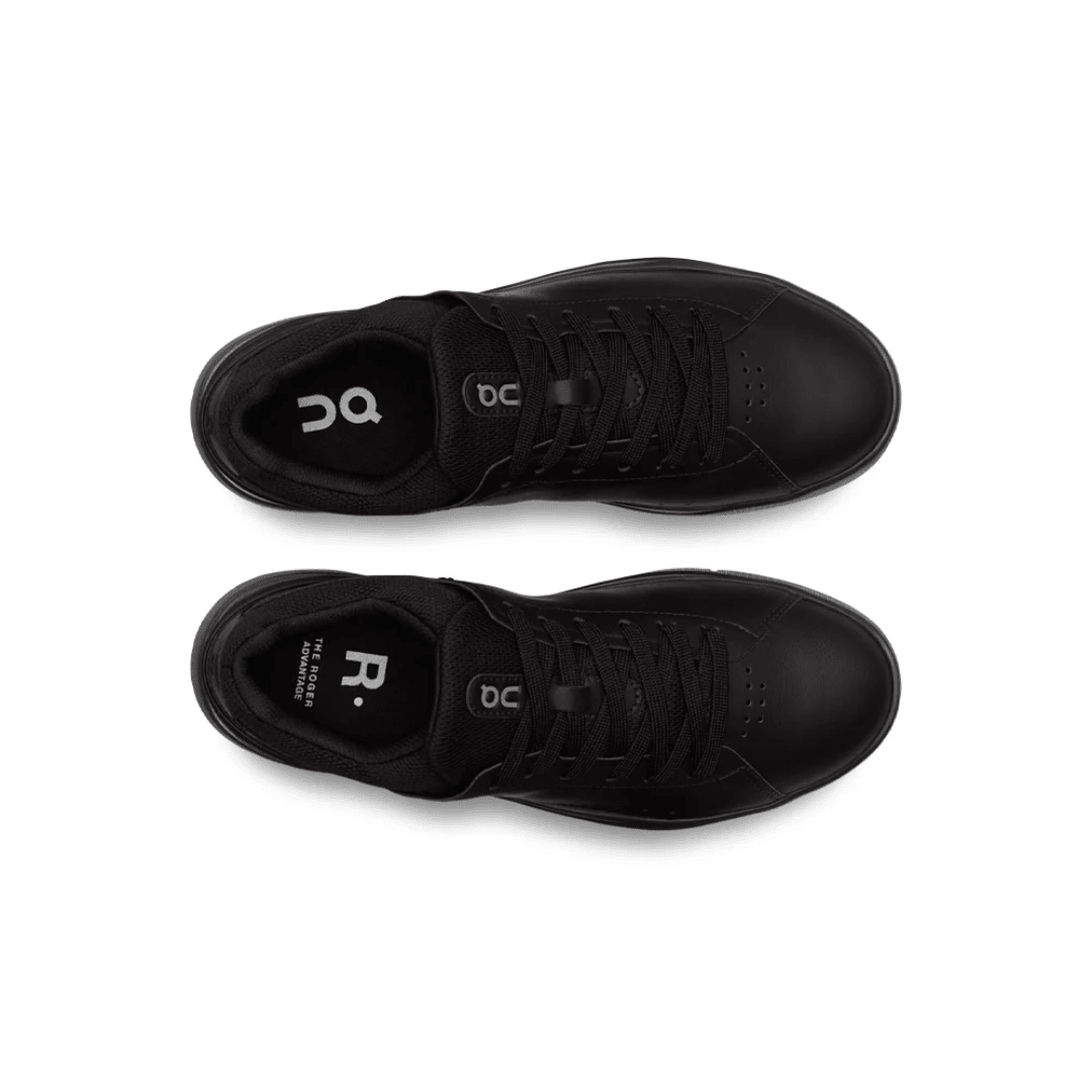 On Running The Roger Advantage 'All Black' - Luxury Dubai