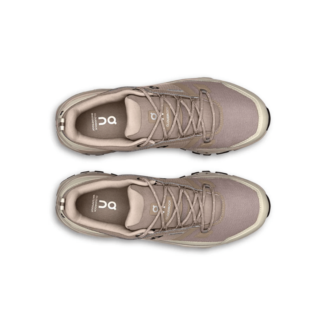On Cloudrock Low Waterproof 'Cinder Fog' - Luxury Dubai