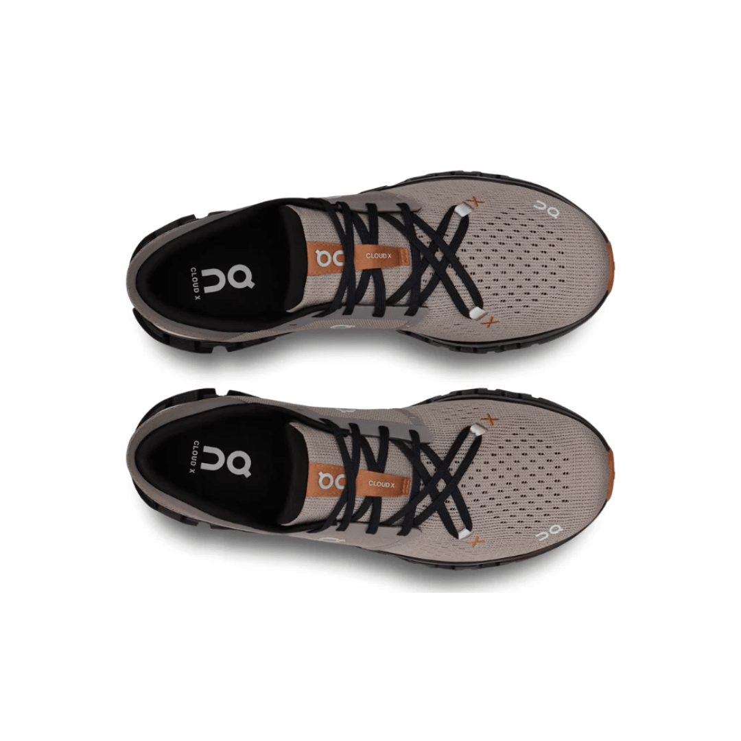 On Cloud X 4 "Fog | Black" - Luxury Dubai
